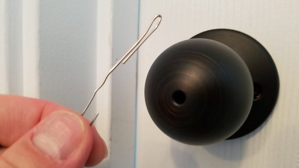 Unlock A File Cabinet Lock With A Bobby pin