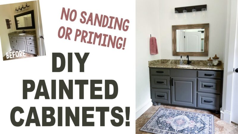 cabinets without sanding