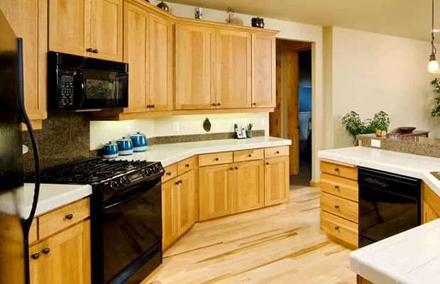 Honey Maple Cabinets